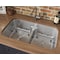 Ruvati 32" Low-Divide 50/50 Double Bowl Undermount 16 Gauge SS Kitchen Sink RVM4350 - alternate 8